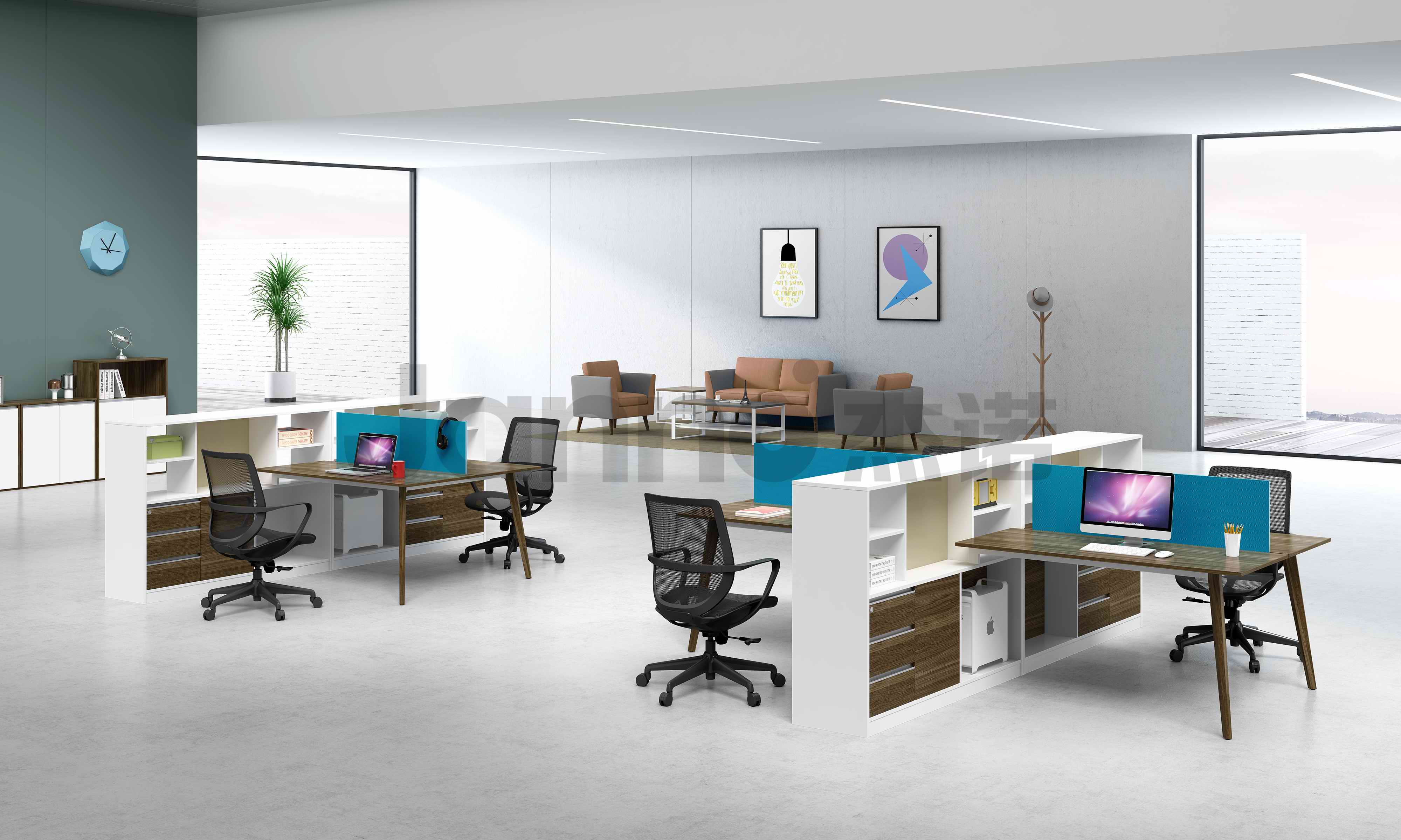 现代办公家具制作的四个构成要素
